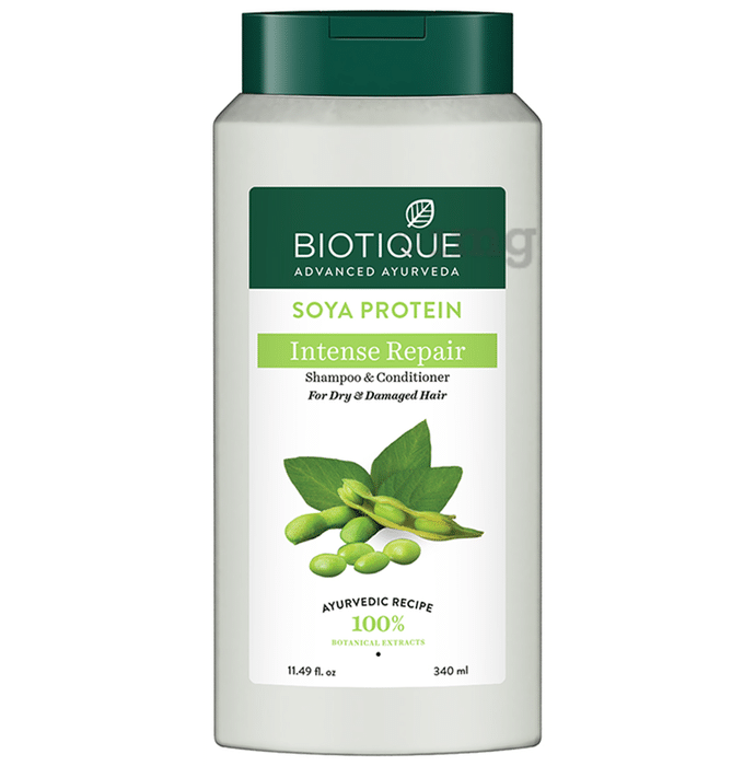 Biotique Soya Protein Intense Repair Shampoo and Conditioner