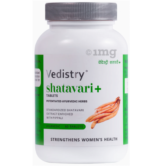 Vedistry Shatavari+ Tablet  For Women Health & Wellness