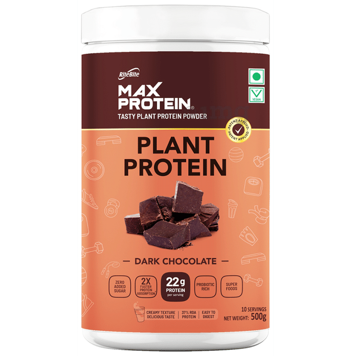 RiteBite Max Plant Protein Dark Chocolate