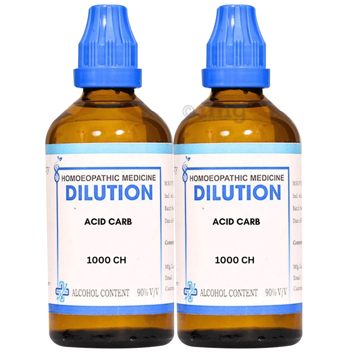 LDD Bioscience Acid Carb Dilution (100ml Each) 1000 CH