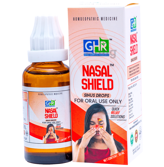Ghai Homoeo Remedies Nasalshield Oral Drops