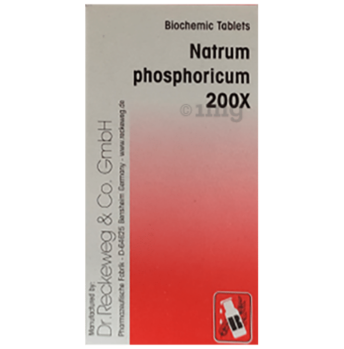 Dr Reckeweg &Co.gmbH Natrum Phosphoricum Biochemic Tablet 200X