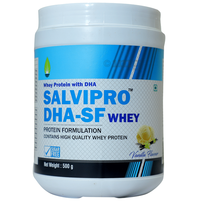 Salvipro DHA-SF Whey Protein Powder Vanilla