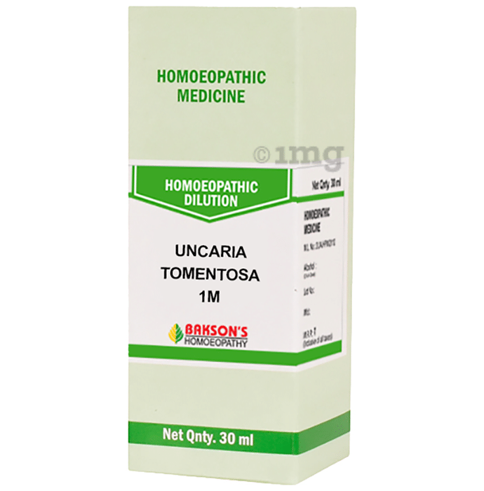 Bakson's Homoeopathy Uncaria Tomentosa Dilution 1M
