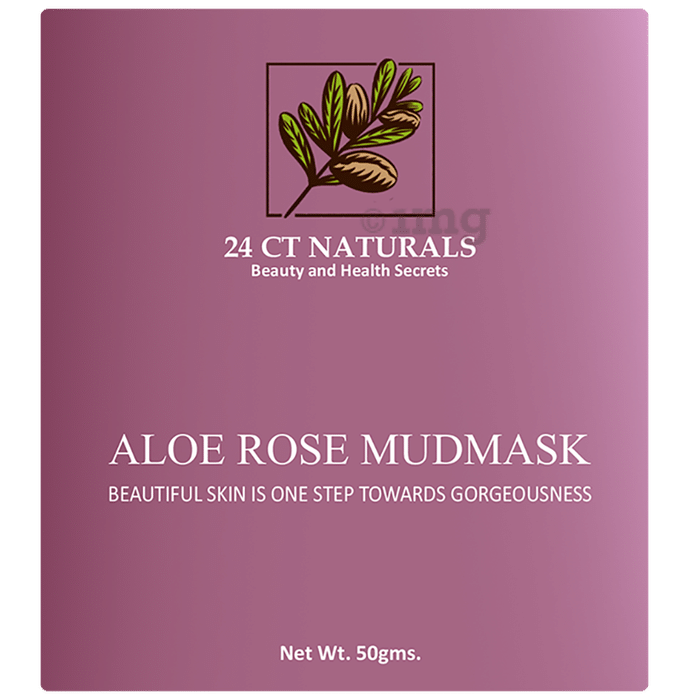 24 CT Naturals Aloe Rose Mudmask