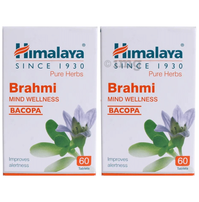 Himalaya Wellness Pure Herbs Brahmi Mind Wellness Tablet (60 Each)