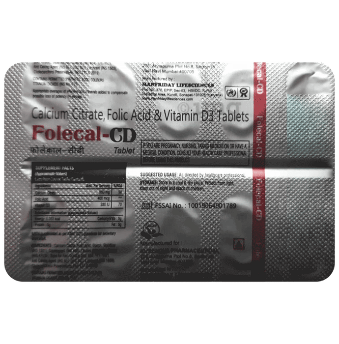 Kurenova Pharmaceutical Folecal- CD Tablet