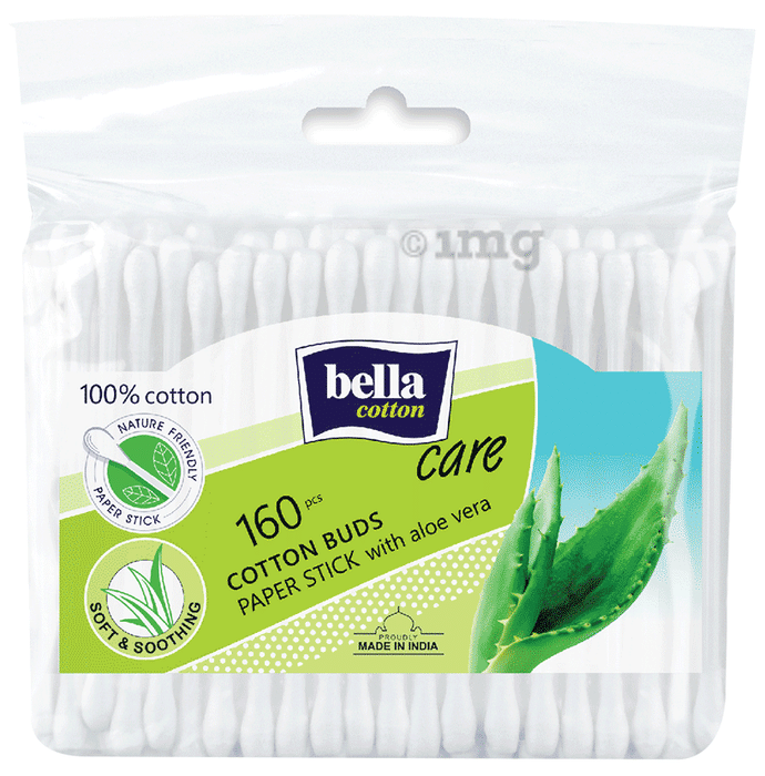 Bella Cotton Buds with Paper Stick
