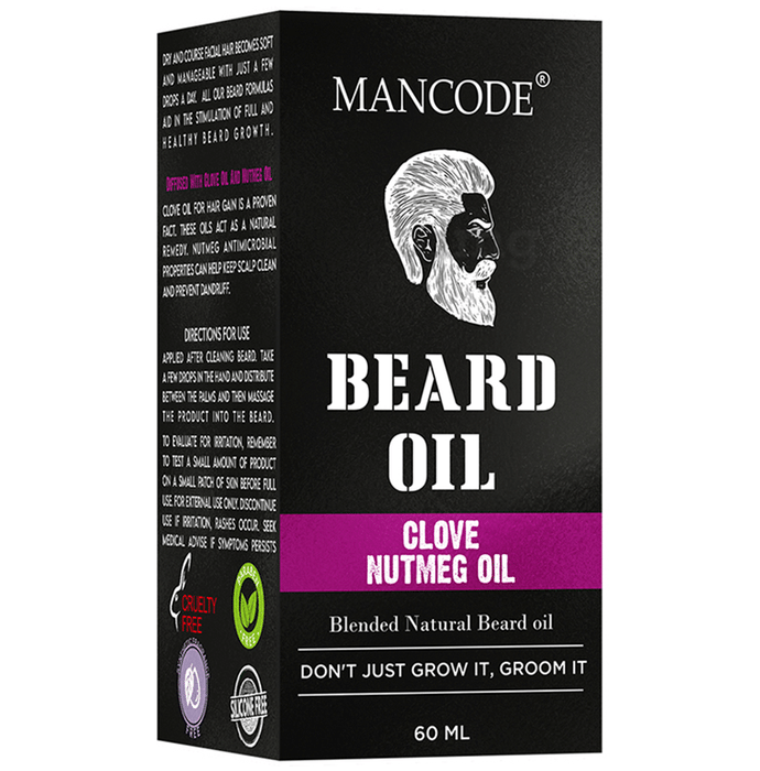 Mancode Clove Nutmeg Oil Beard Oil