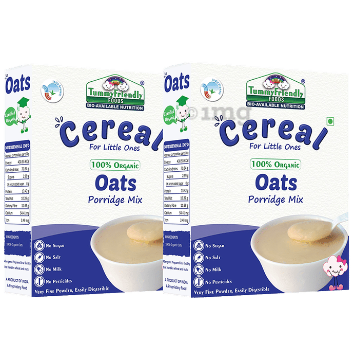 TummyFriendly Foods Oats Cereal Porridge Mix (200gm Each)