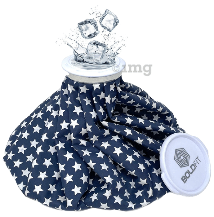 Boldfit Ice Bags For Pain Relief 12inch Blue Star