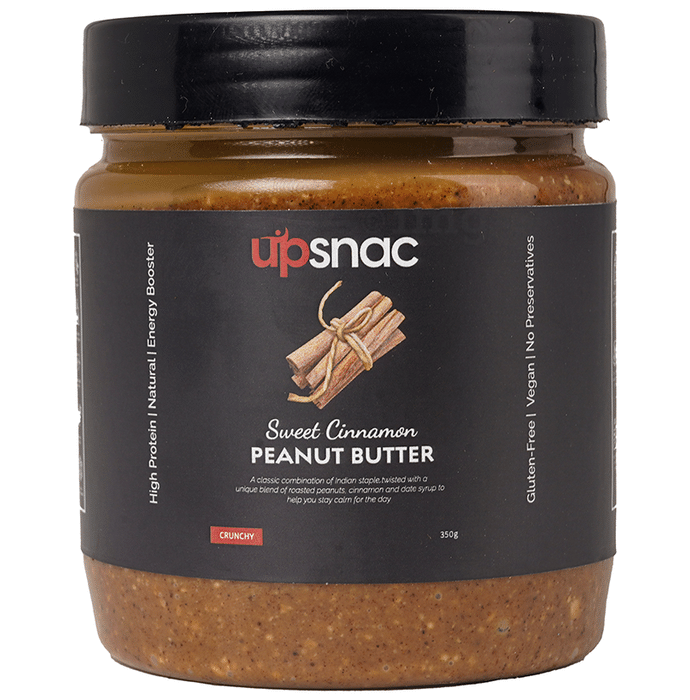 Upsnac Sweet Cinnamon Peanut Butter Crunchy