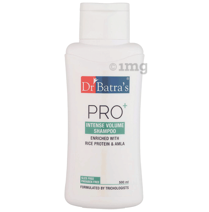 Dr Batra's Pro+ Intense Volume Shampoo Enriched with Rice Protein & Amla