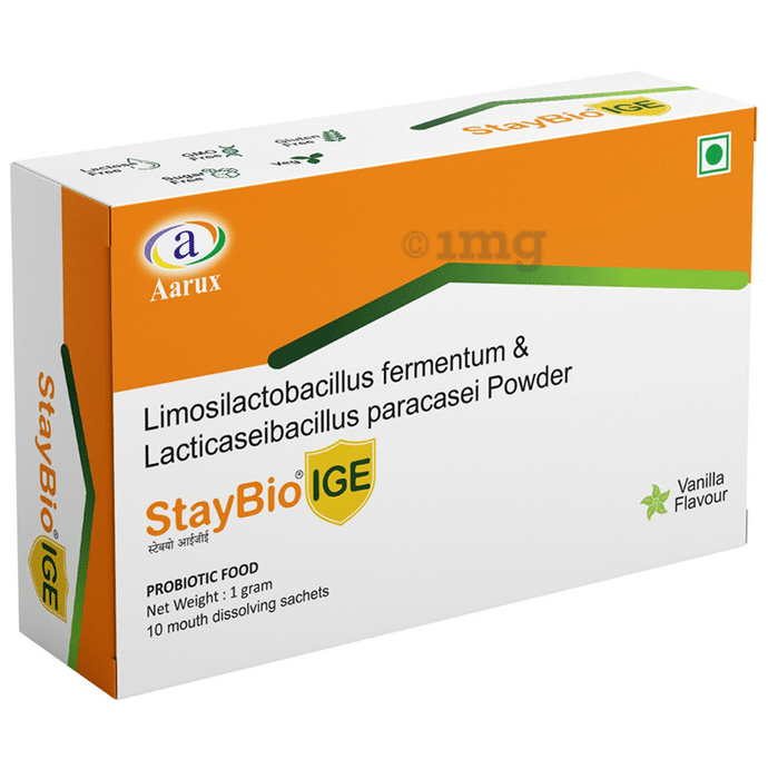 Staybio IGE (1gm Each) Sachet Vanilla