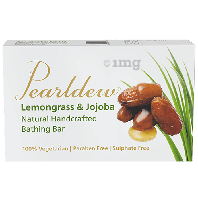 Pearldew Lemongrass & Jojoba Natural Handcrafted Bathing Bar
