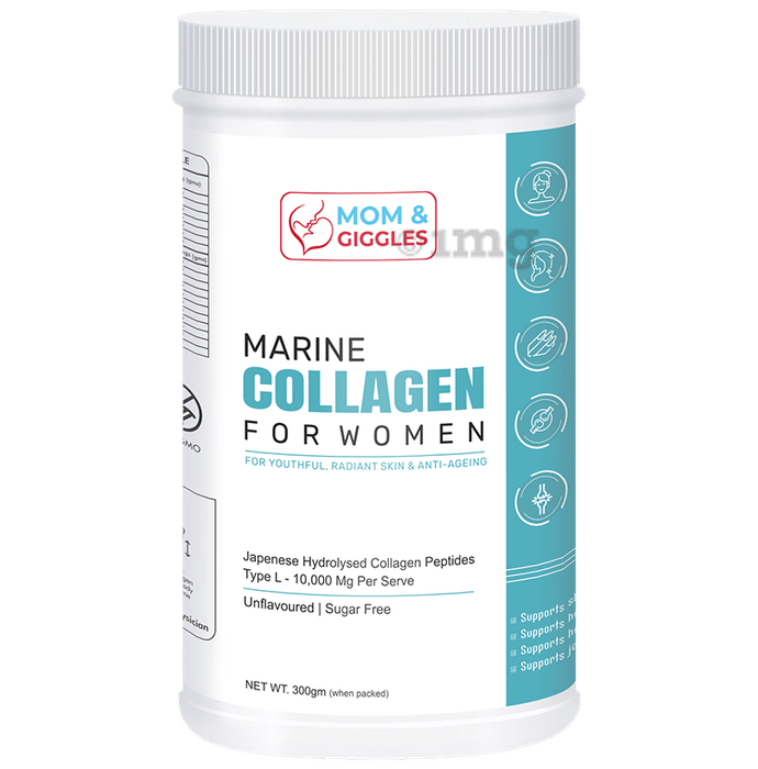Moms &Giggles Marine Collagen for Women Powder