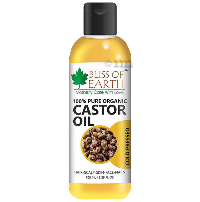 Bliss of Earth 100% Pure Organic Castor Oil