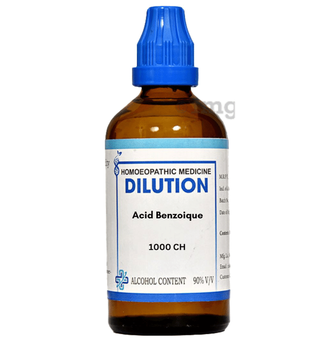 LDD Bioscience Acid Benzoique Dilution 1000 CH