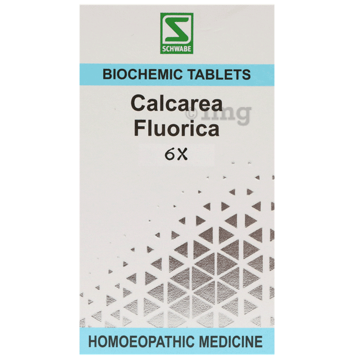 Dr Willmar Schwabe India Calcarea Fluorica Biochemic Tablet 6X