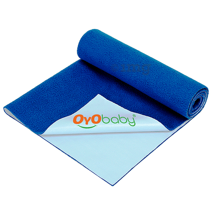 Oyo Baby Waterproof Rubber Dry Sheet XL Royal Blue