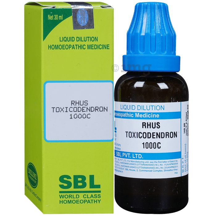 SBL Rhus Toxicodendron Dilution 1000 CH