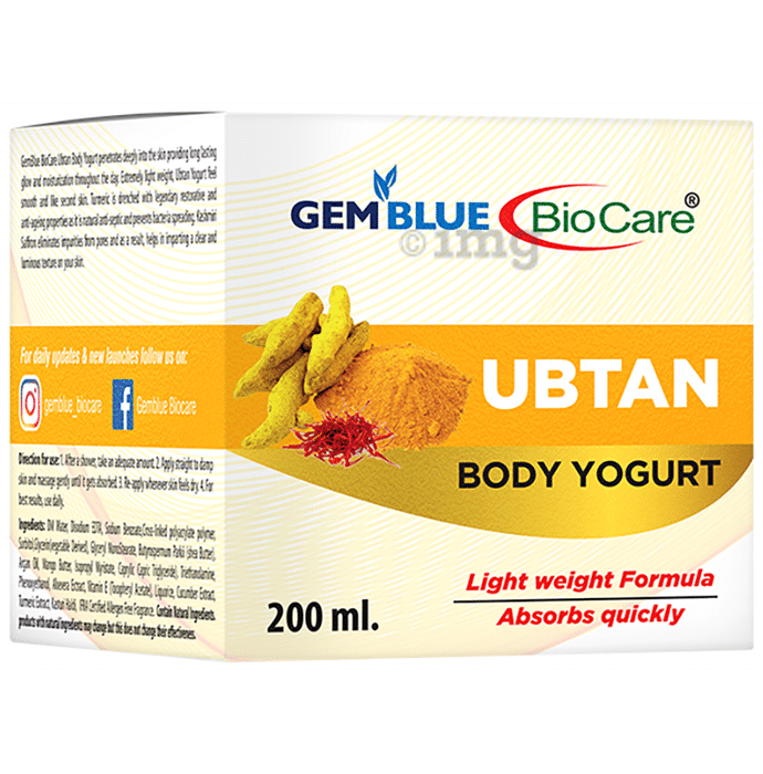 Gemblue Biocare Ubtan Body Yogurt