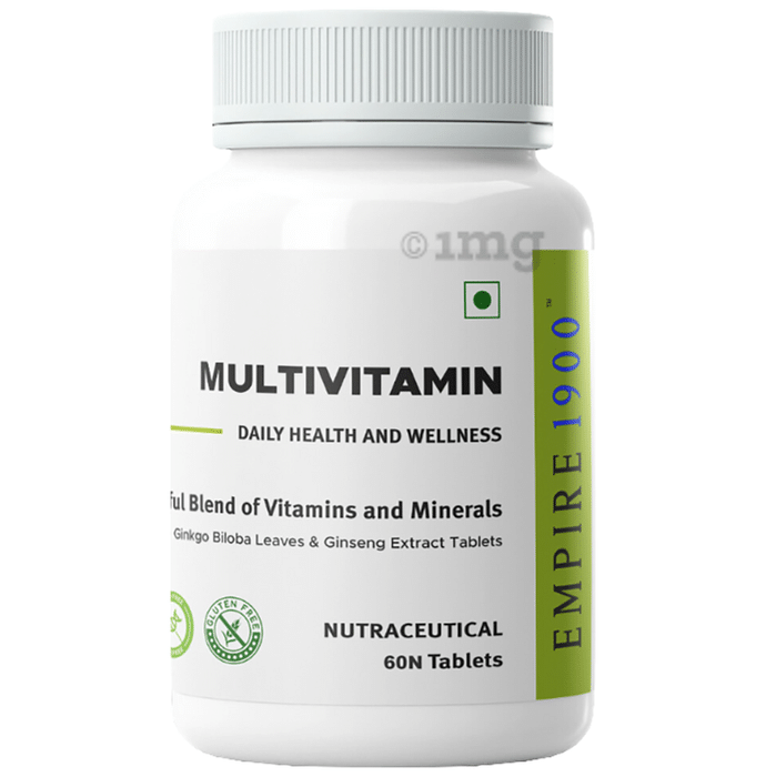 EMPIRE 1900 Multivitamin| Vitamins and Wellness Supplement| Daily Wellness Supplement Tablet