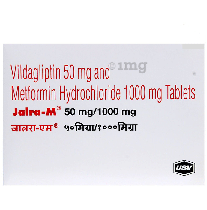 Jalra-M  50mg/1000mg Tablet