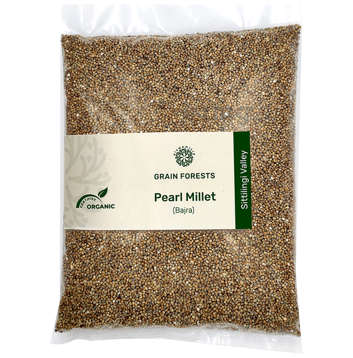 Grain Forests Organic Pearl Millet (Bajra) 500gm Each