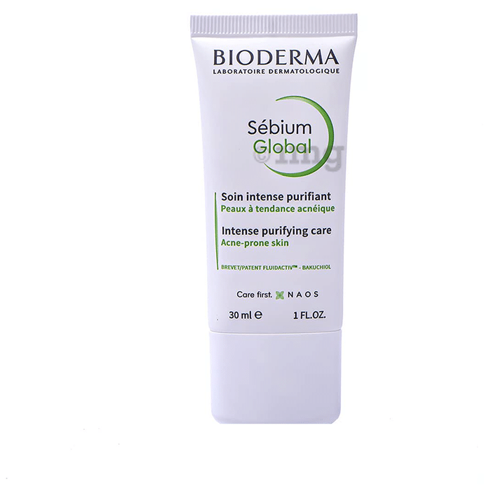 Bioderma Sebium Global Intense Purifying Cream | For Combination to Acne-Prone Skin