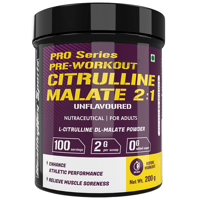 HealthyHey Sports Citrulline Malate 2:1 Unflavoured