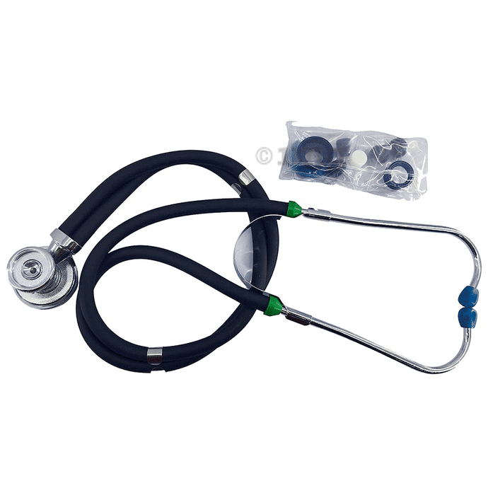 Bos Medicare Surgical Rappaport  Stethoscope Dual Head Black