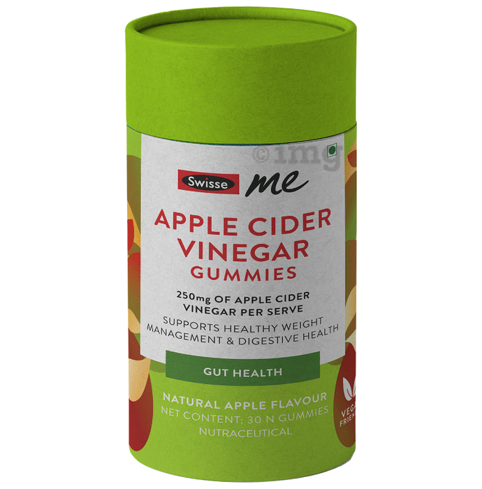 Swisse Me Apple Cider Vinegar Gummies Natural Apple