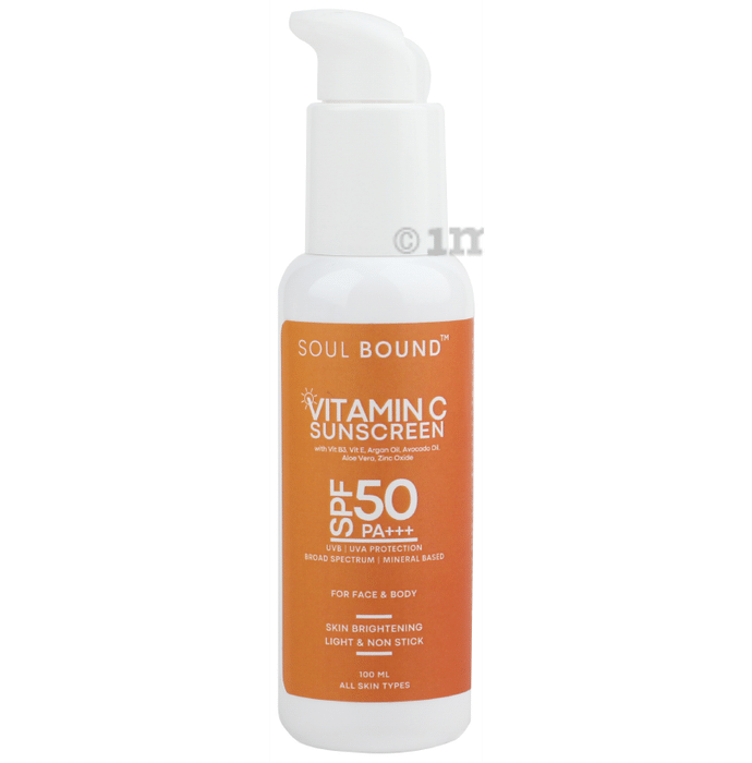 Soul Bound Vitamin C Sunscreen SPF 50 PA+++