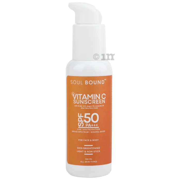 Soul Bound Vitamin C Sunscreen SPF 50 PA+++