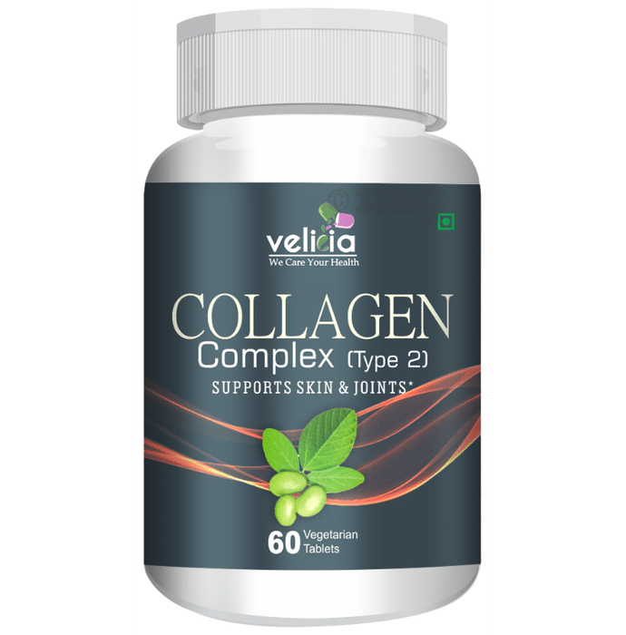 Velicia Collagen Complex (Type 2) Vegetarian Tablet