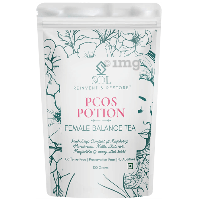 SOL PCOS Potion Female Balance Tea
