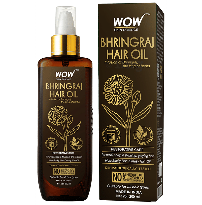 WOW Skin Science Bhringraj Hair Oil
