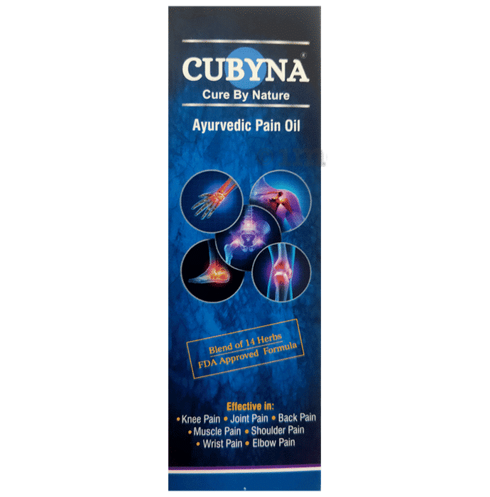 Cubyna Cure By Nature Ayurvedic Pain Oil