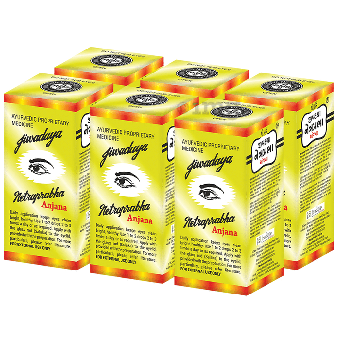 Jiwadaya Netraprabha Anjana Eye Drop (7gm Each)