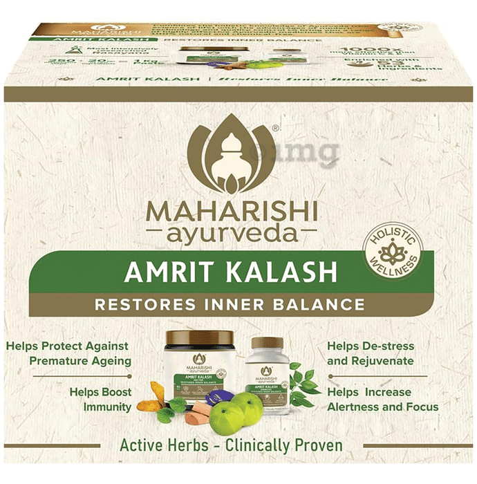 Maharishi Ayurveda Combo of Amrit Kalash 60 Tablets & 600gm Paste