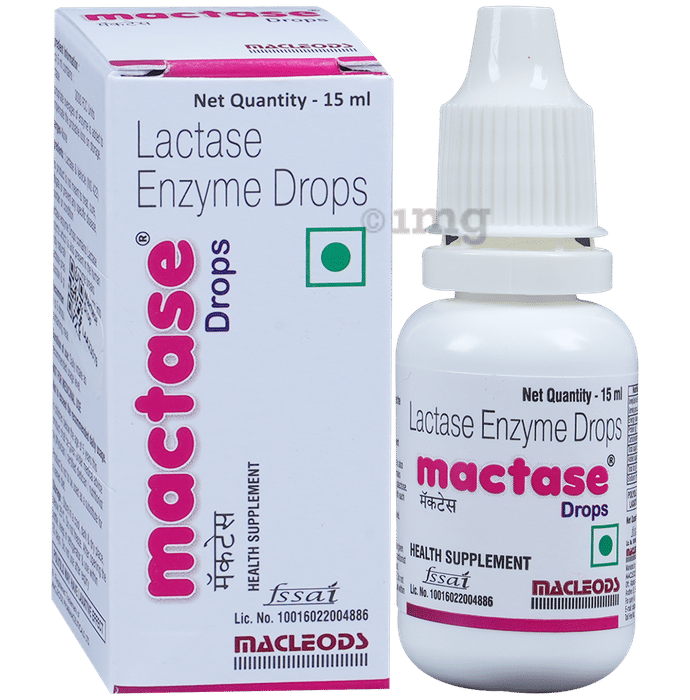 Mactase Lactase Enzyme Drops