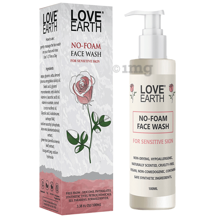Love Earth No Foam Face Wash Buy pump bottle of 100.0 ml Face Wash