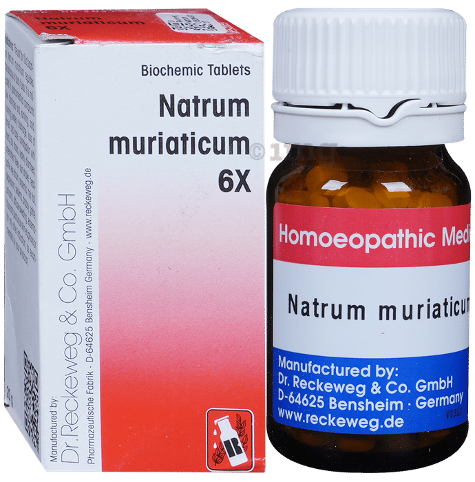 Dr. Reckeweg Natrum Muriaticum Biochemic Tablet 6X