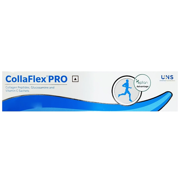 Collaflex Pro Sugar-Free Joint Health Sachet with Collagen, Glucosamine & Vitamin C | Nutritional Supplement