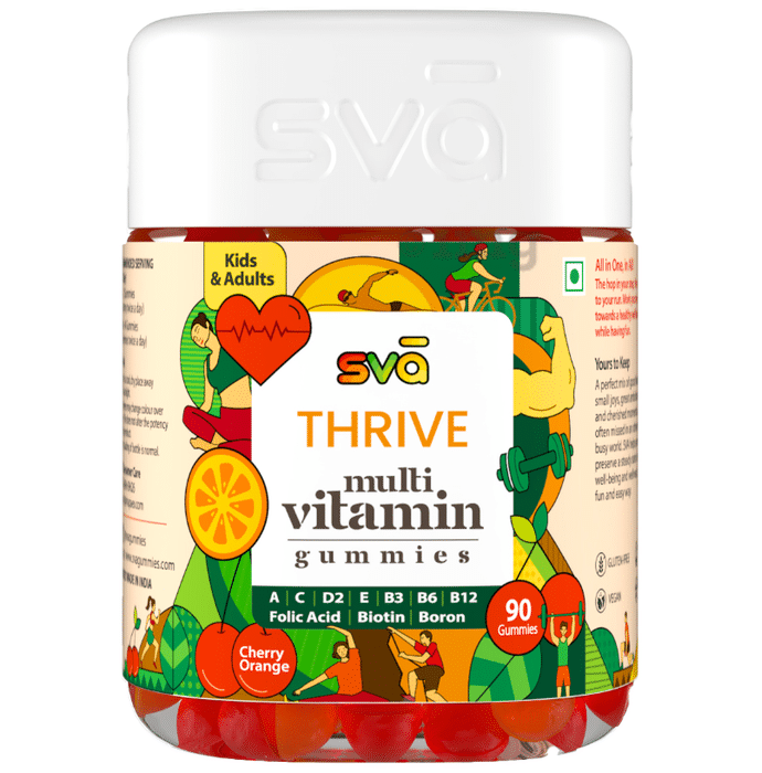 Sva Thrive Multivitamin Gummies Cherry Orange