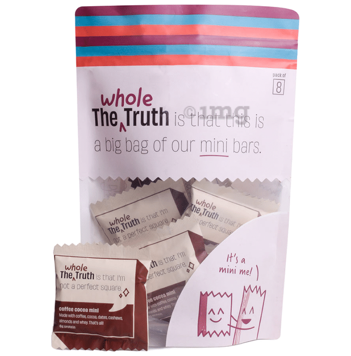 The Whole Truth Mini Protein Bar (27gm Each) | Flavour Coffee Cocoa
