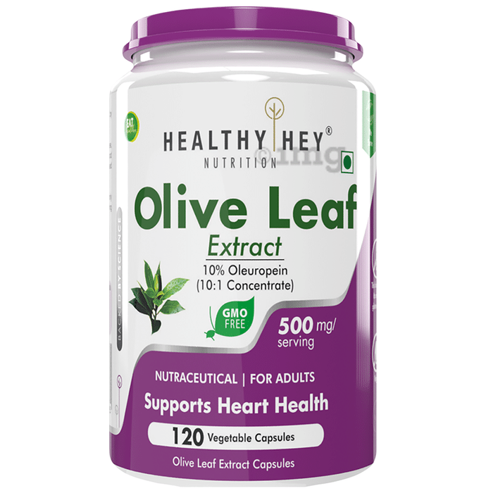 HealthyHey Olive Leaf Extract Vegetable Capsule