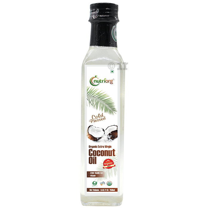 Nutriorg Cold Pressed Organic Coconut Extra Virgin Oil