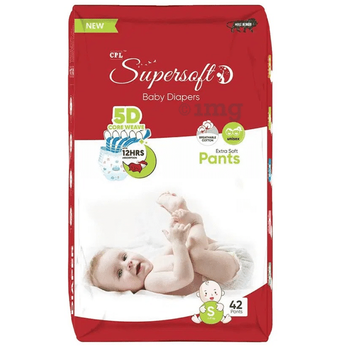 CPL Supersoft Baby Diaper Extra Soft Small